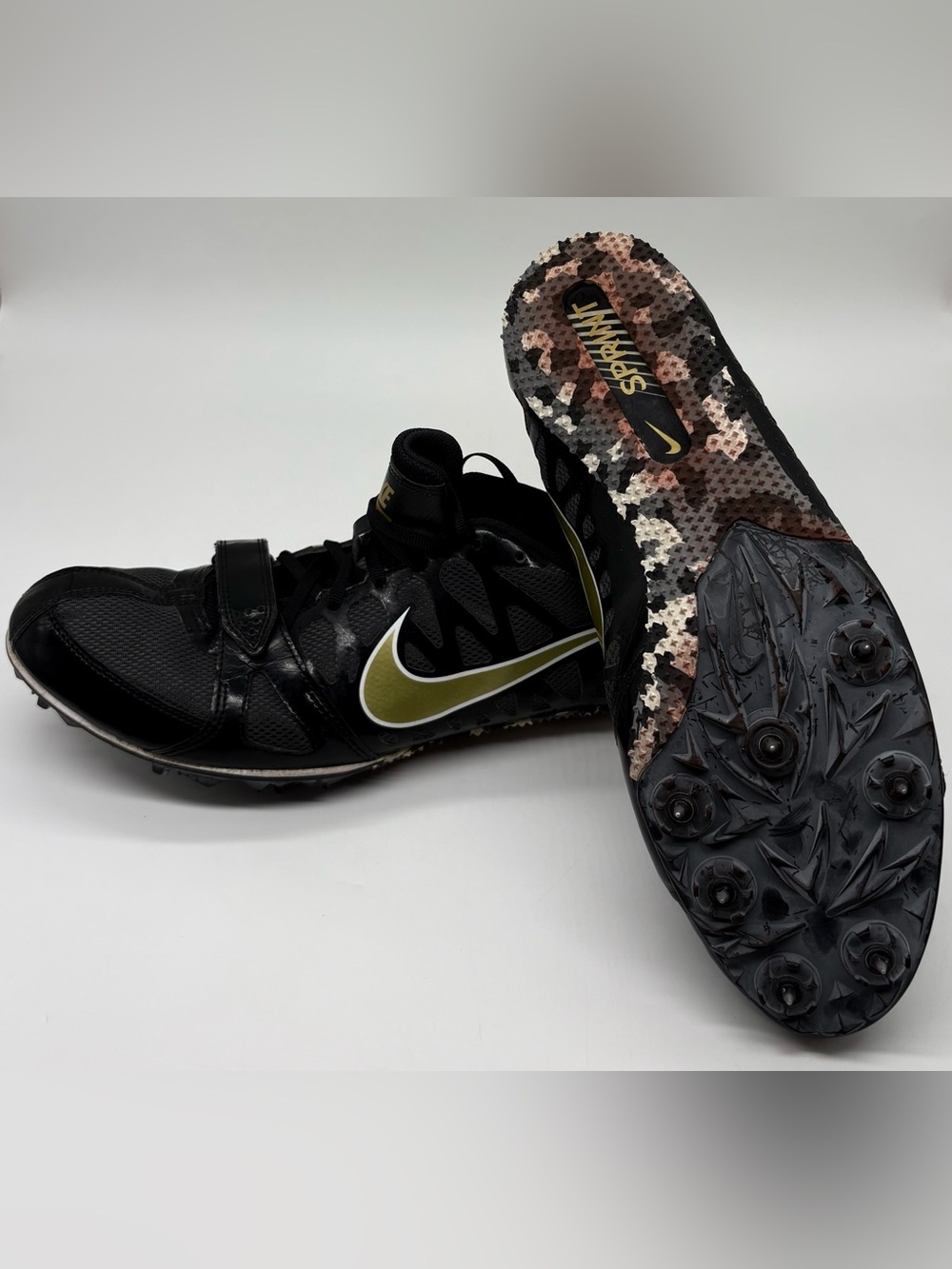 Nike Zoom Rival Sprint Track & Field Spikes - Men Size 10.5 Women Sz 12 EUC